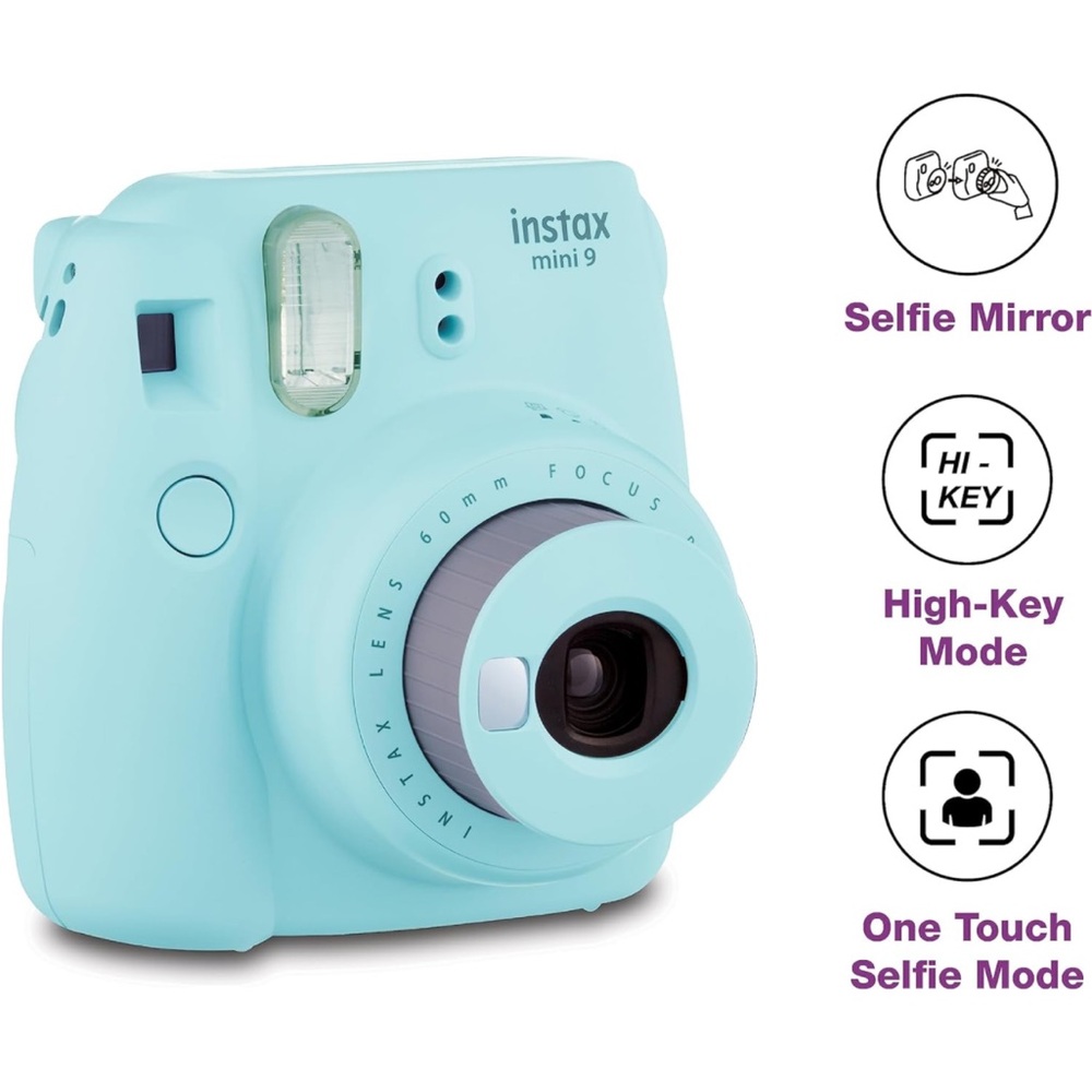 instax mini 9 in blue